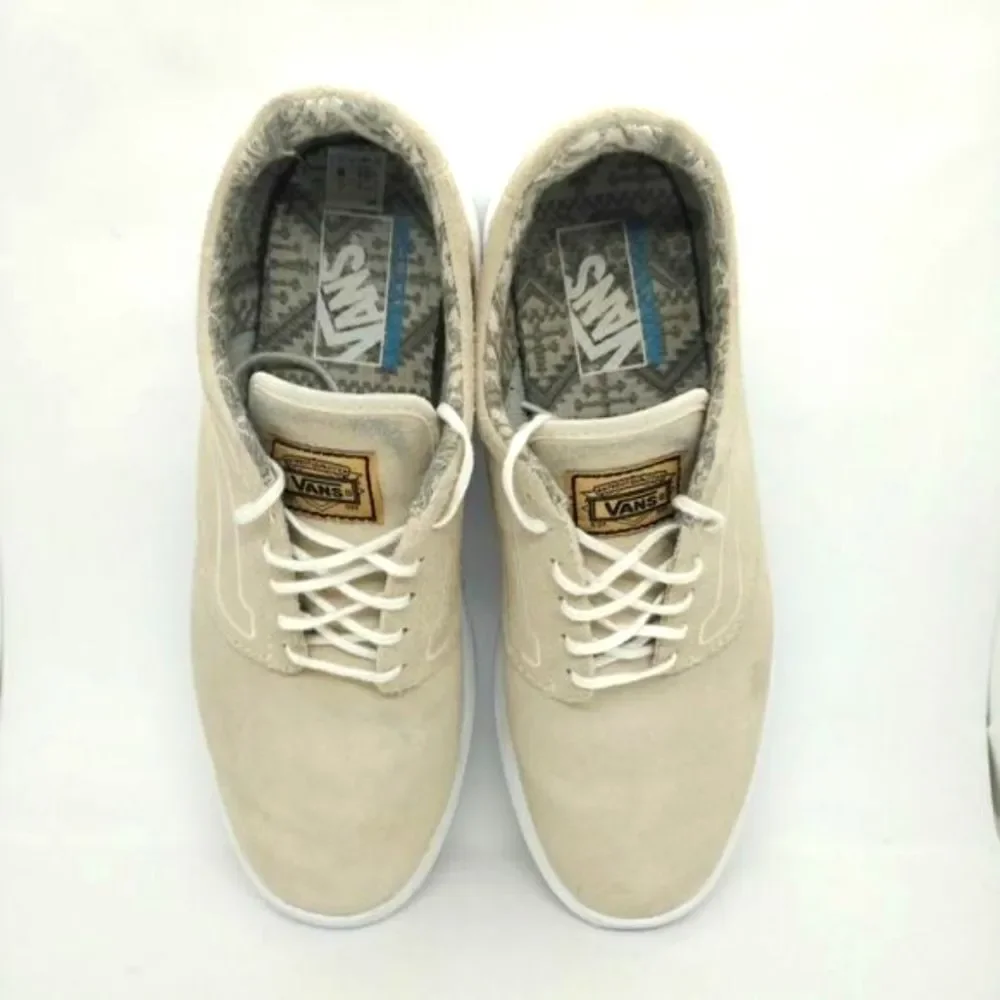Vans Ultracush Lite Athletic Shoes Unisex Mens Size 7.5 Womens Size 9 Beige Casu
